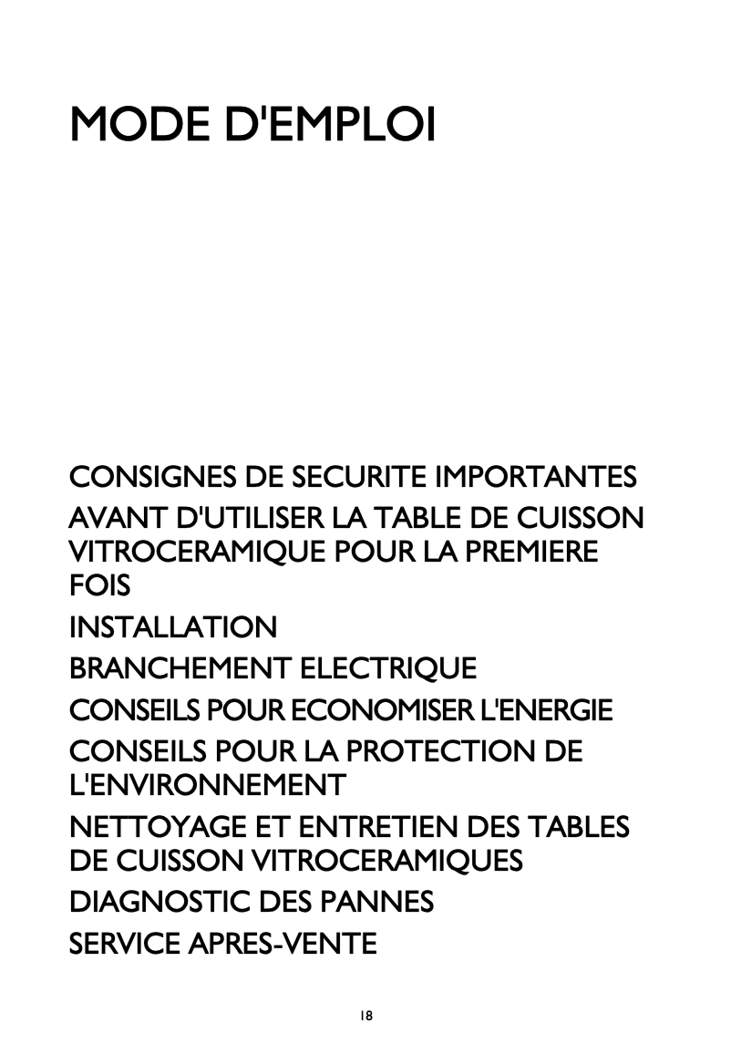 Image de la première page du manuel de l'appareil AKT 8130 NE