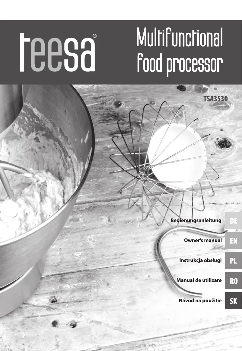Page 1 de la notice Manuel utilisateur Teesa TSA3530