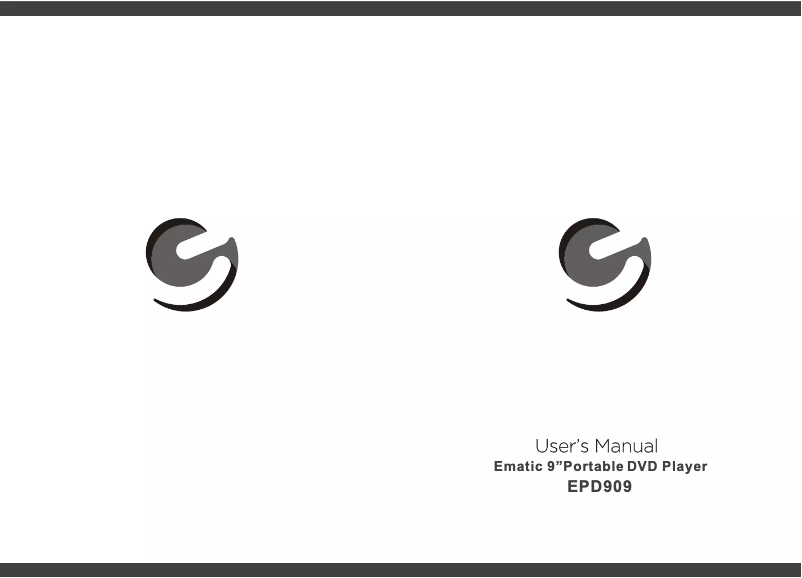 Page 1 de la notice Manuel utilisateur Ematic EPD909