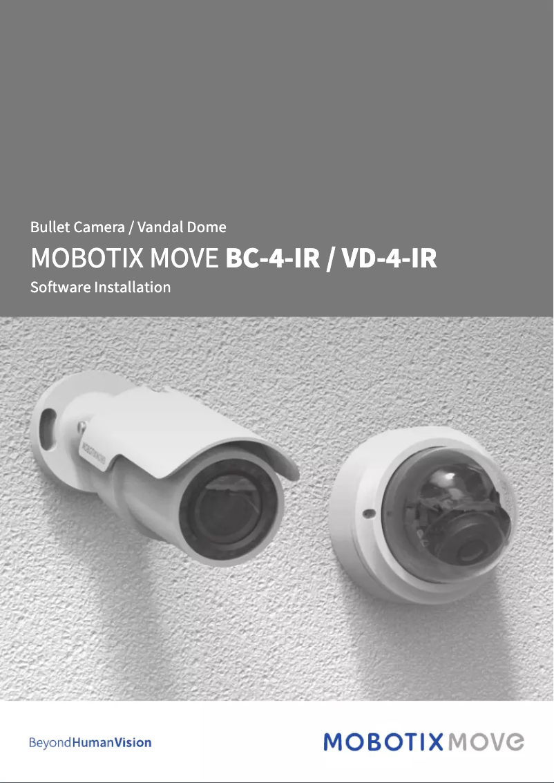 Image de la première page du manuel de l'appareil MX-VD1A-5-IR-VA