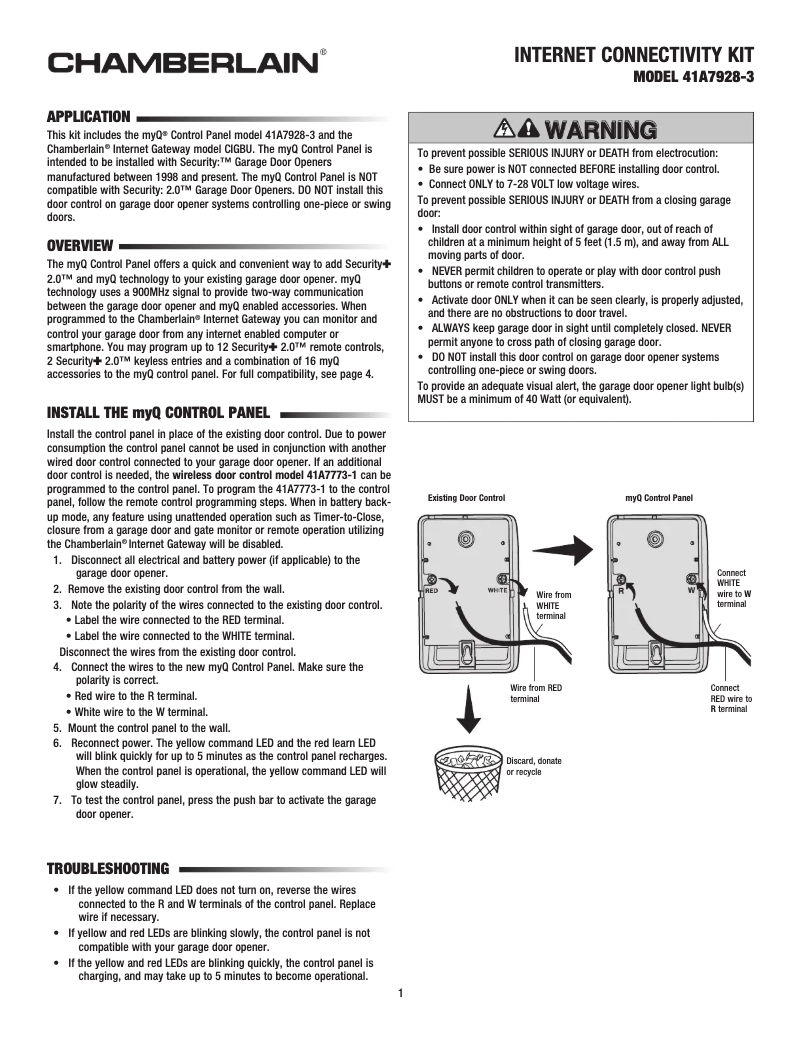 Image de la première page du manuel de l'appareil 041A7928-3