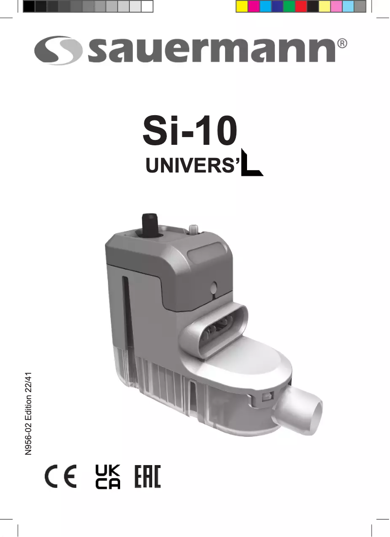 Page n°1 - Manuel utilisateur Sauermann Si-10