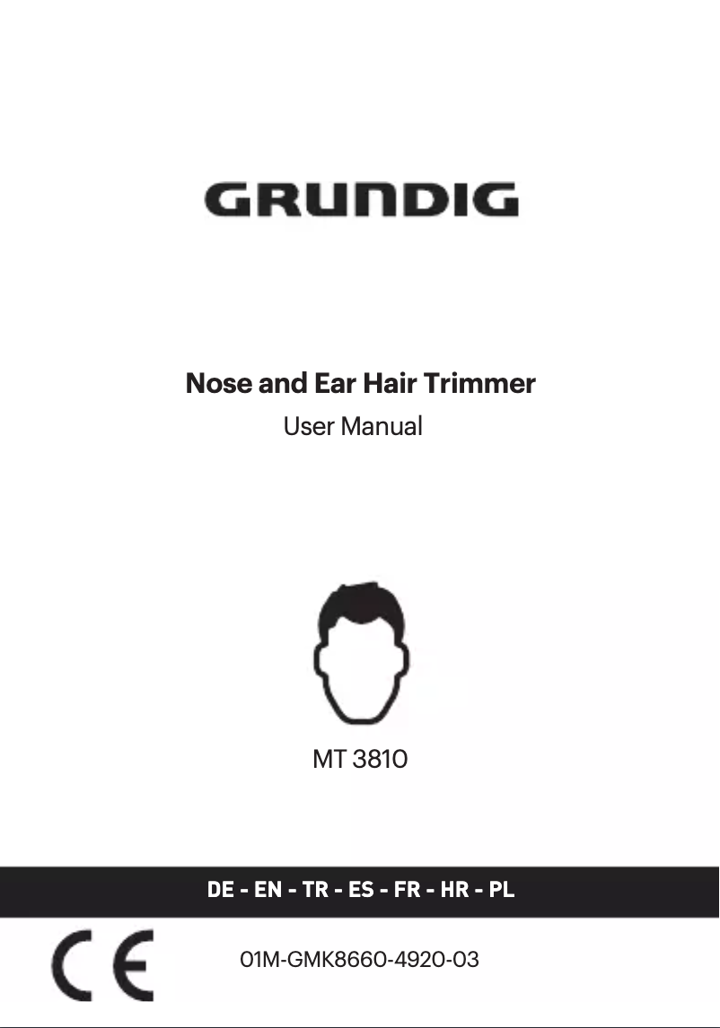 Page n°1 - Manuel utilisateur Grundig MT 3810