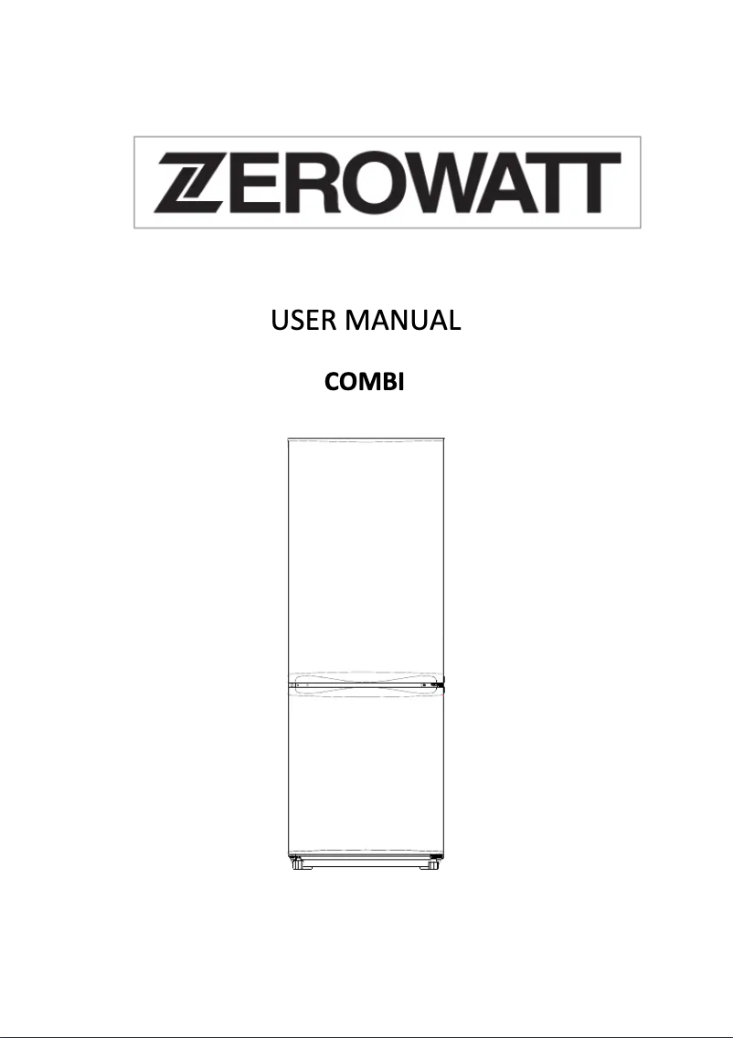 Image de la première page du manuel de l'appareil ZMFM 5142W