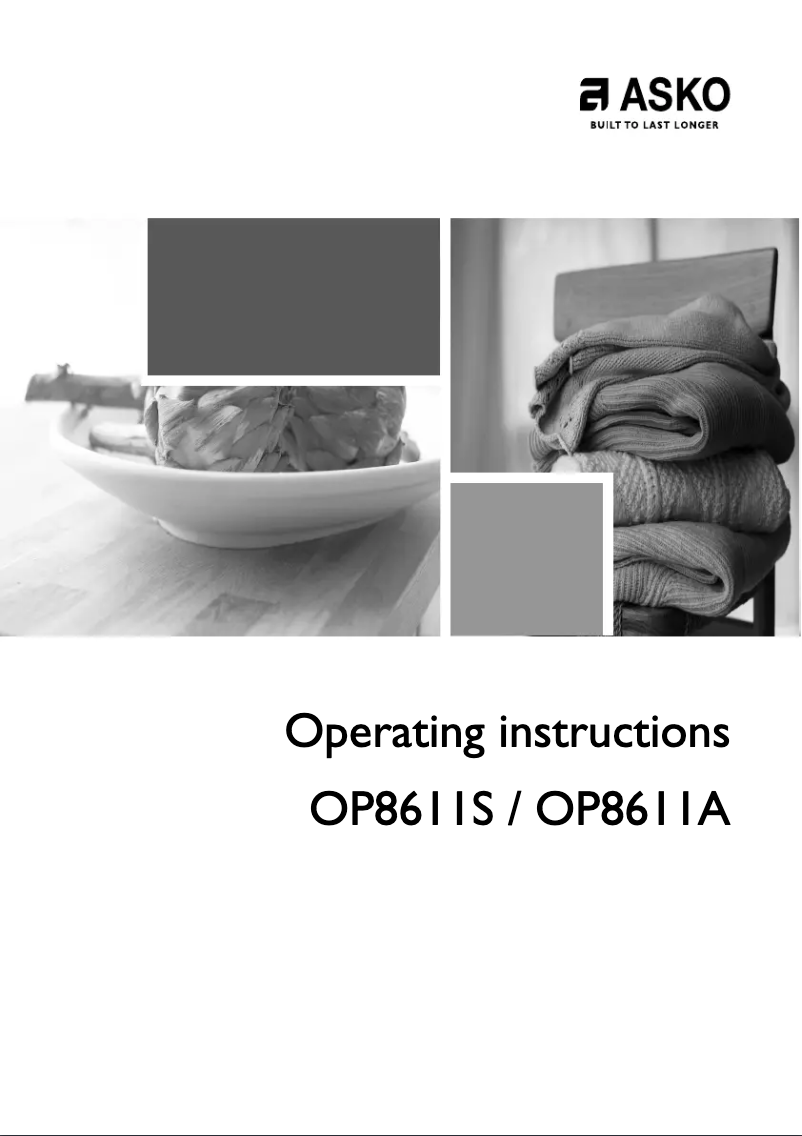 Image de la première page du manuel de l'appareil OP8611A