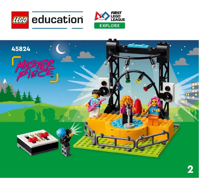 Page n°1 - Manuel utilisateur Lego Education 45824