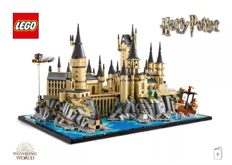 Page 1 de la notice Manuel utilisateur Lego Harry Potter 76419