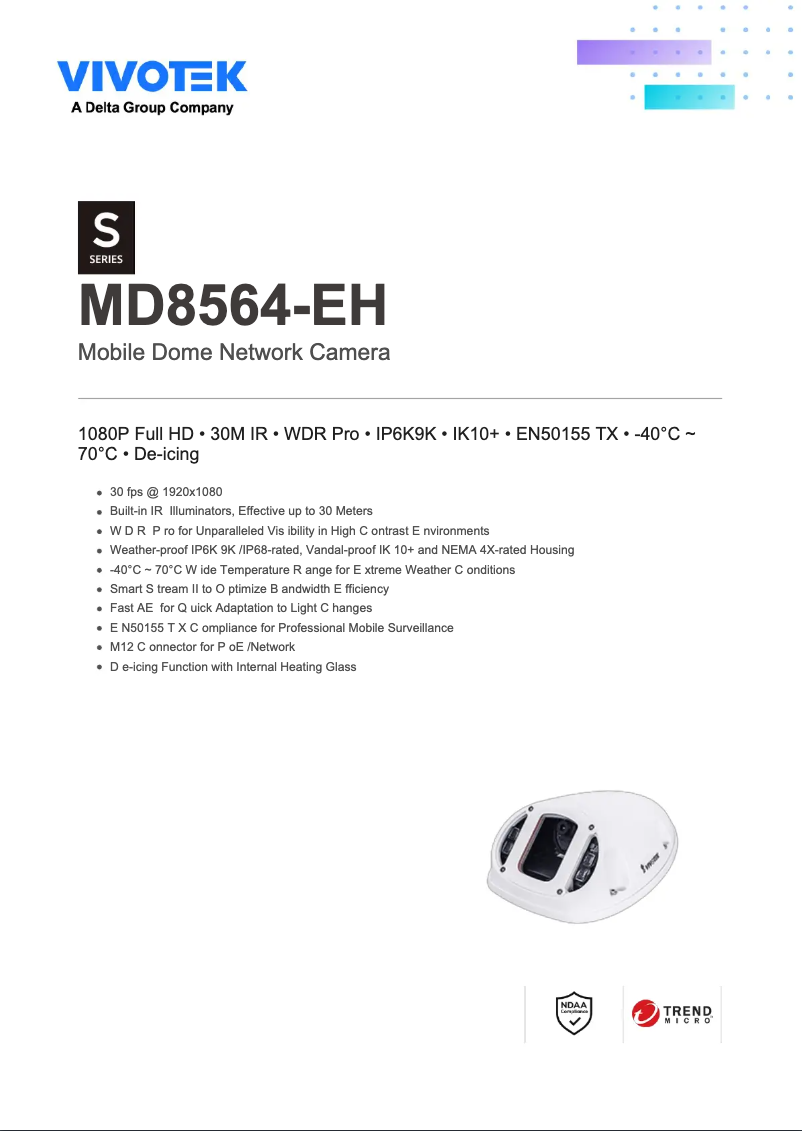 Image de la première page du manuel de l'appareil MD8564-EH