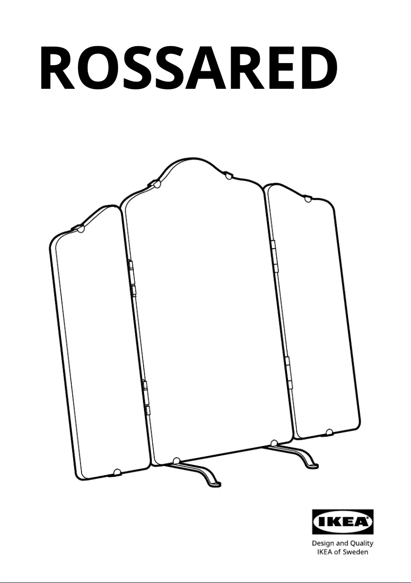 Imagen de la primera página del manual del dispositivo ROSSARED 805.070.43