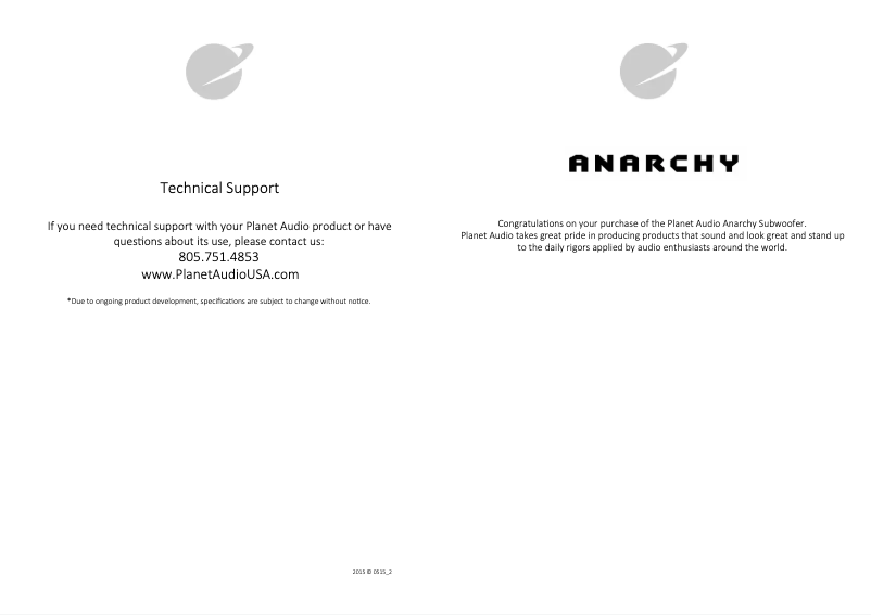 Image de la première page du manuel de l'appareil AC8D