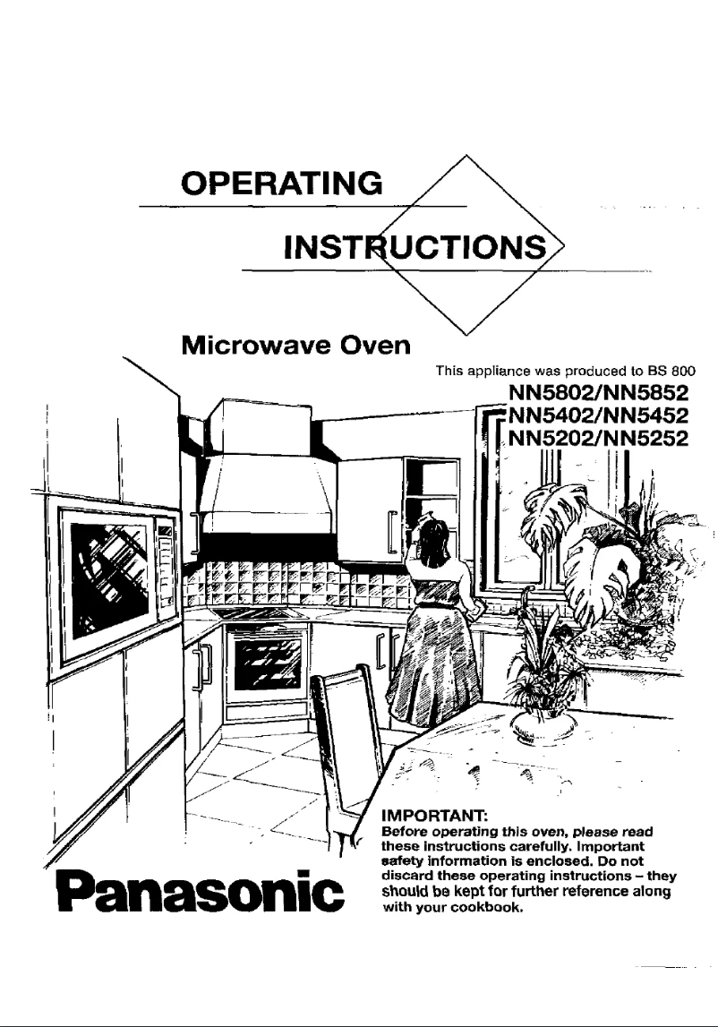 Image de la première page du manuel de l'appareil NN-5452