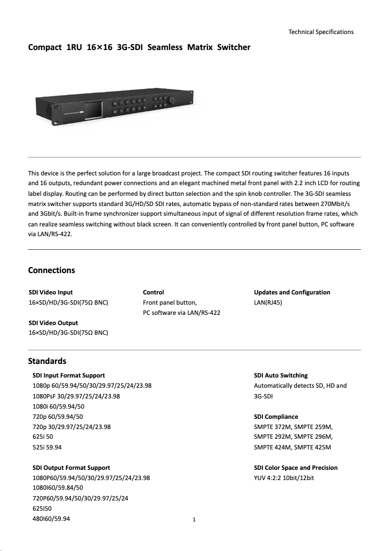 Image de la première page du manuel de l'appareil MSS1611