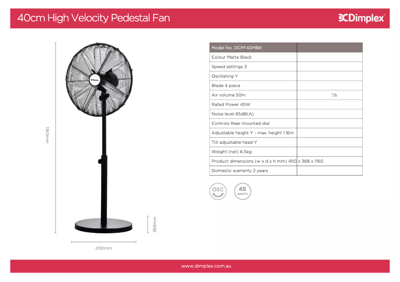 Image de la première page du manuel de l'appareil DCPF40MBK