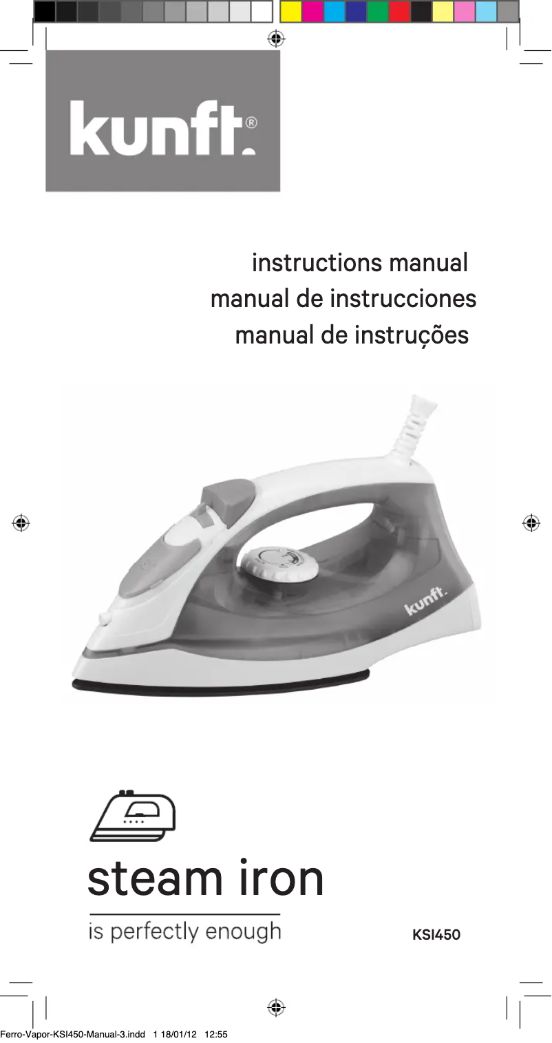 Page n°1 - Manuel utilisateur Kunft KSI450