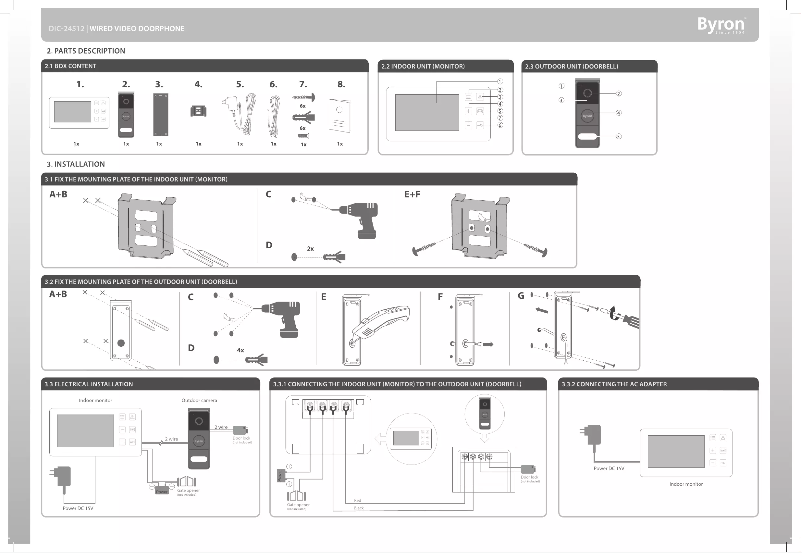 Image de la première page du manuel de l'appareil DIC-24512