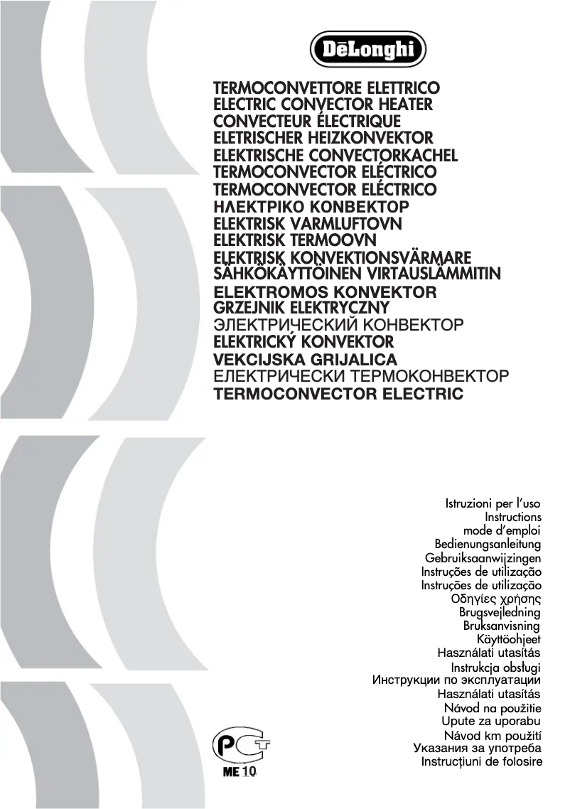 Page 1 de la notice Manuel utilisateur DeLonghi HCO420FT