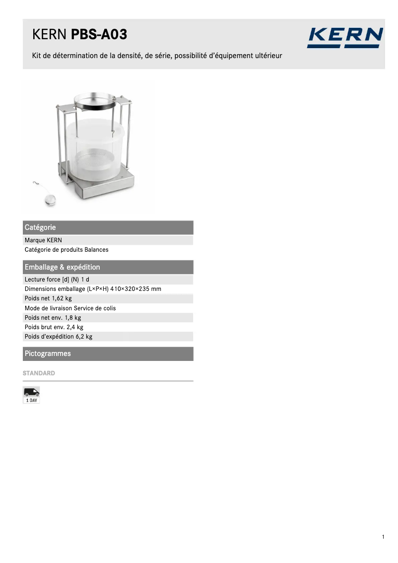 Image de la première page du manuel de l'appareil PBS-A03