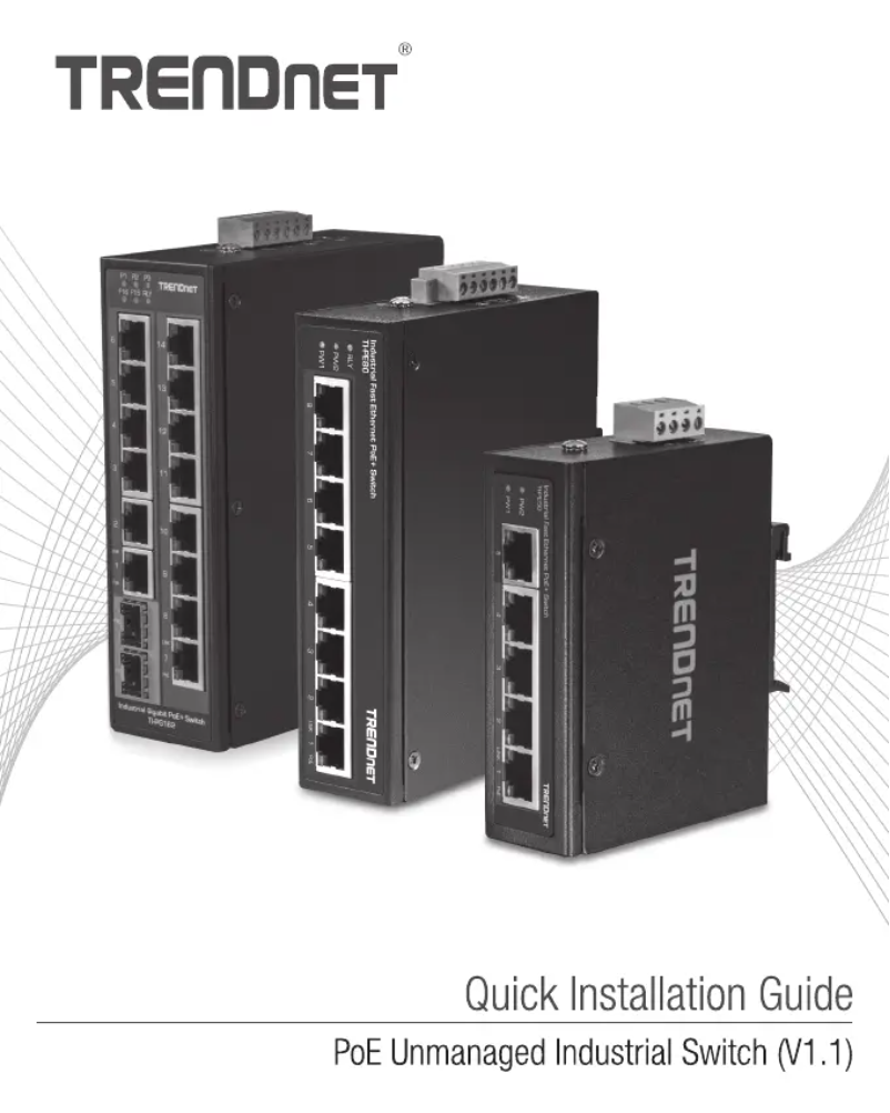 Page n°1 - Manuel utilisateur TRENDnet TI-UPG62