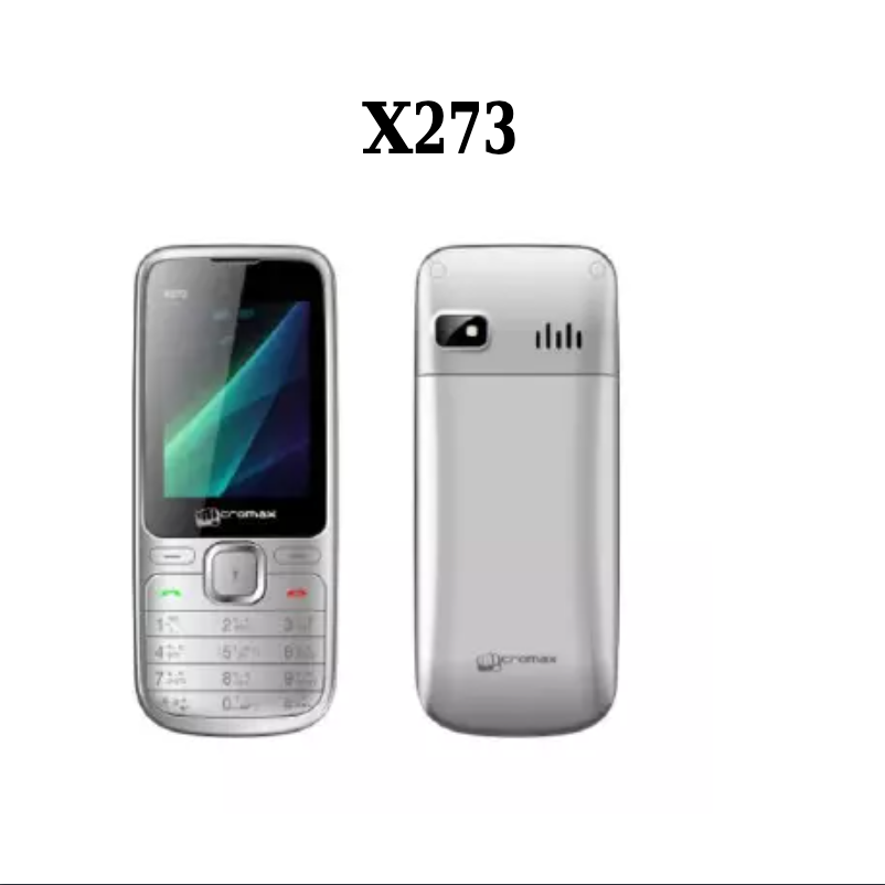 Page n°1 - Manuel utilisateur Micromax X273