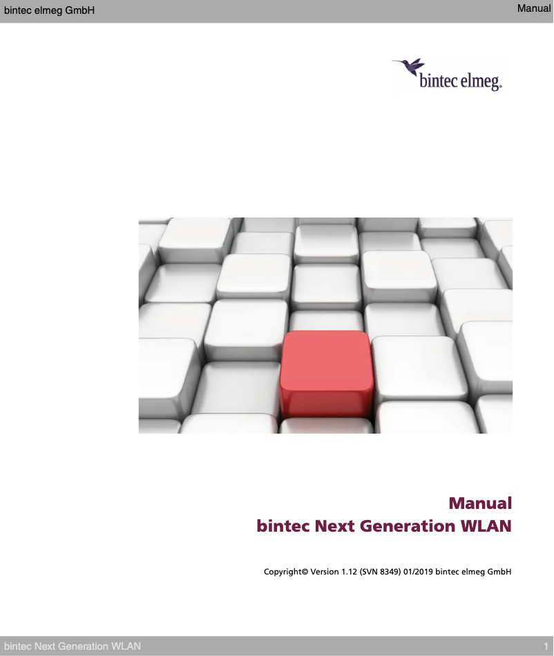 Page 1 de la notice Manuel utilisateur Bintec-elmeg W2022ac