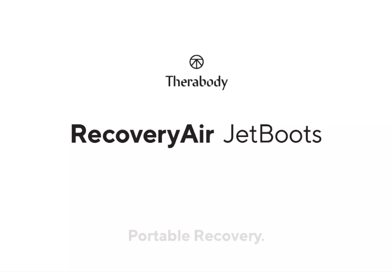 Page 1 de la notice Manuel utilisateur Theragun RecoveryAir JetBoots