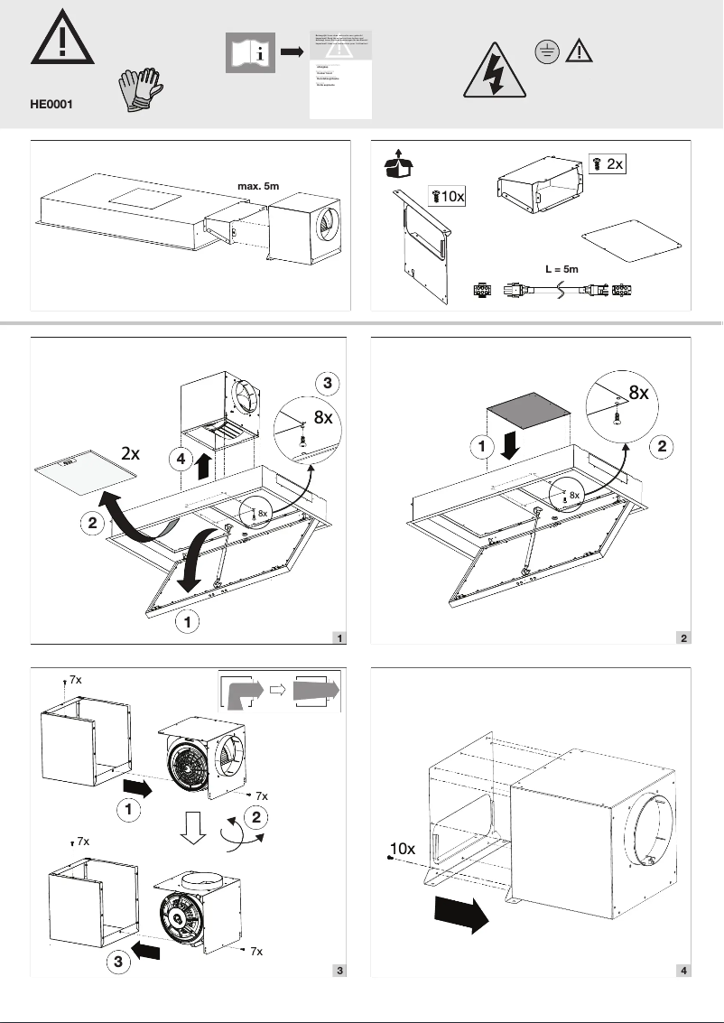 Page 1 de la notice Manuel utilisateur Pelgrim HE0001