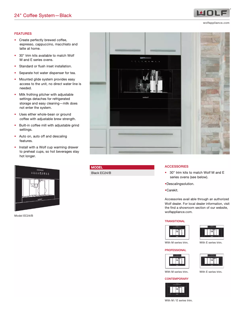 Image de la première page du manuel de l'appareil EC24/B