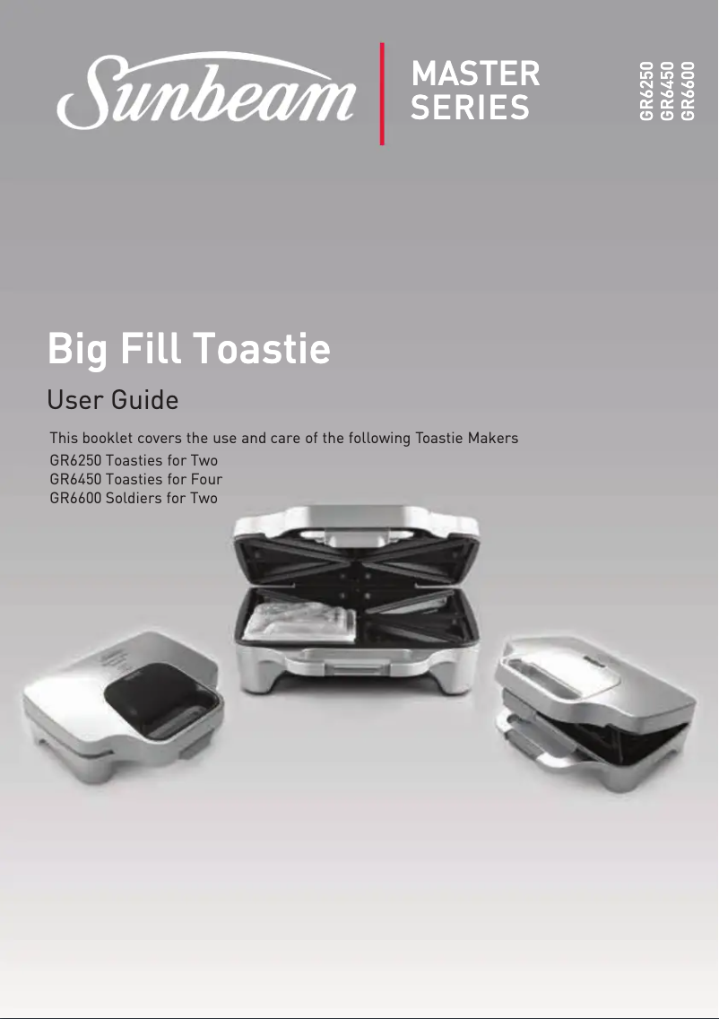 Image de la première page du manuel de l'appareil GR6600