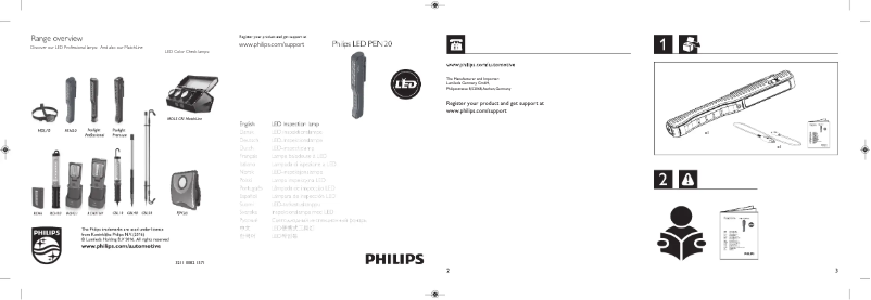 Page 1 de la notice Manuel utilisateur Philips LPL42X1