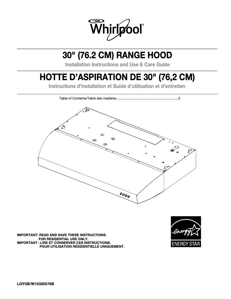 Page n°1 - Manuel utilisateur Maytag GXU7130DXS