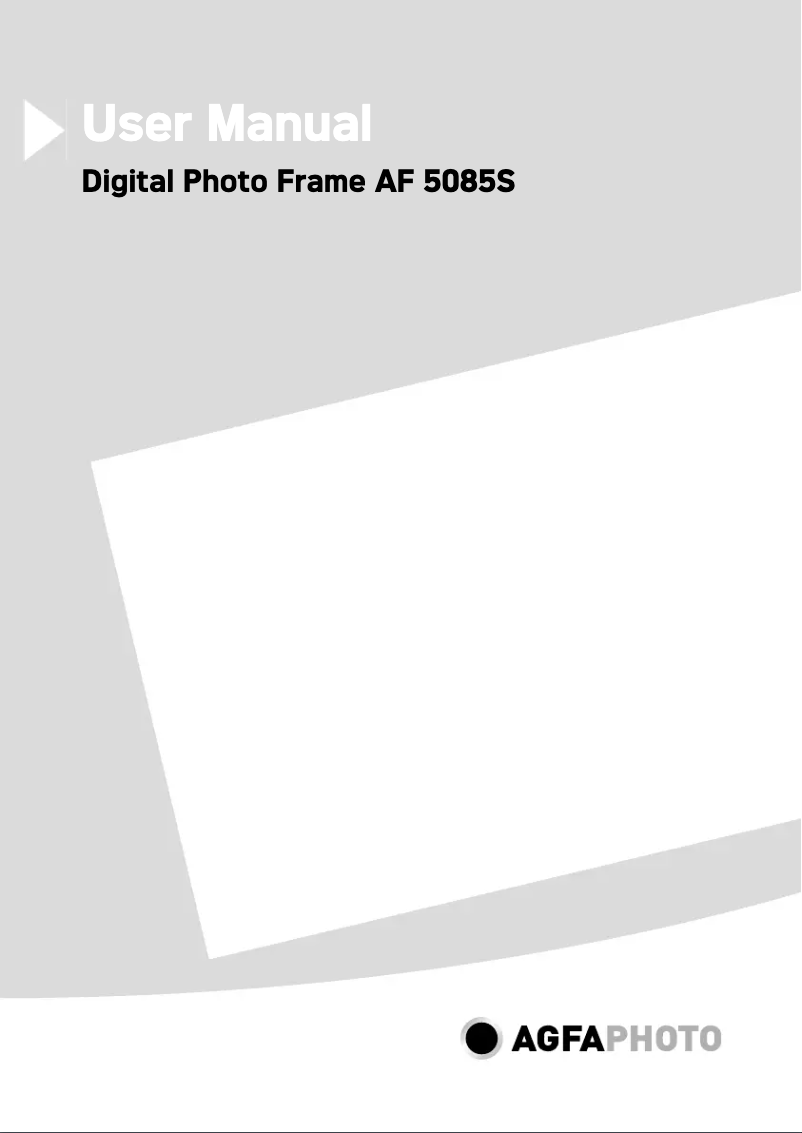 Image de la première page du manuel de l'appareil AF 5085S