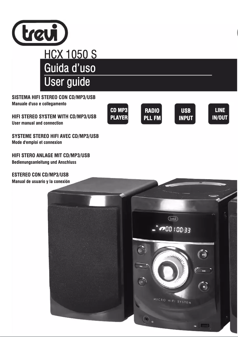 Image de la première page du manuel de l'appareil 0H105001