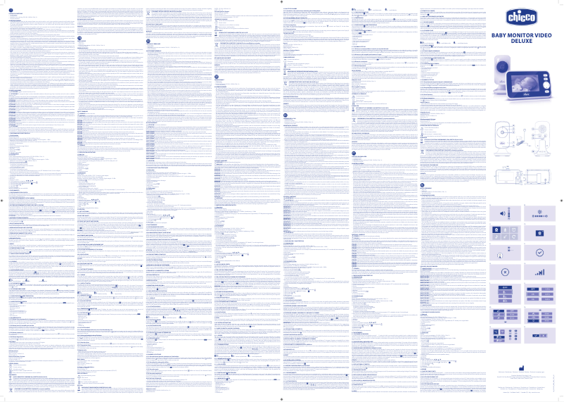 Image de la première page du manuel de l'appareil Baby Monitor Video Deluxe
