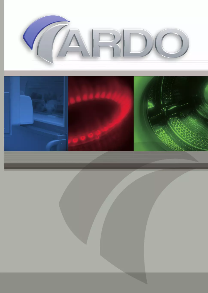 Page 1 de la notice Manuel utilisateur Ardo VD06S