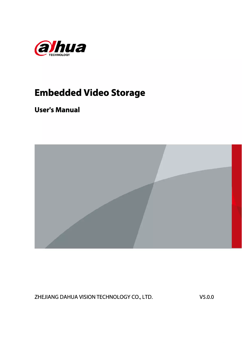 Image de la première page du manuel de l'appareil EVS7285S