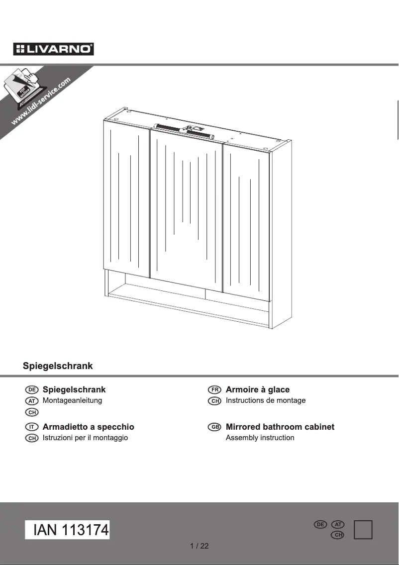 Page 1 of the manual User Manual Miomare IAN 113174