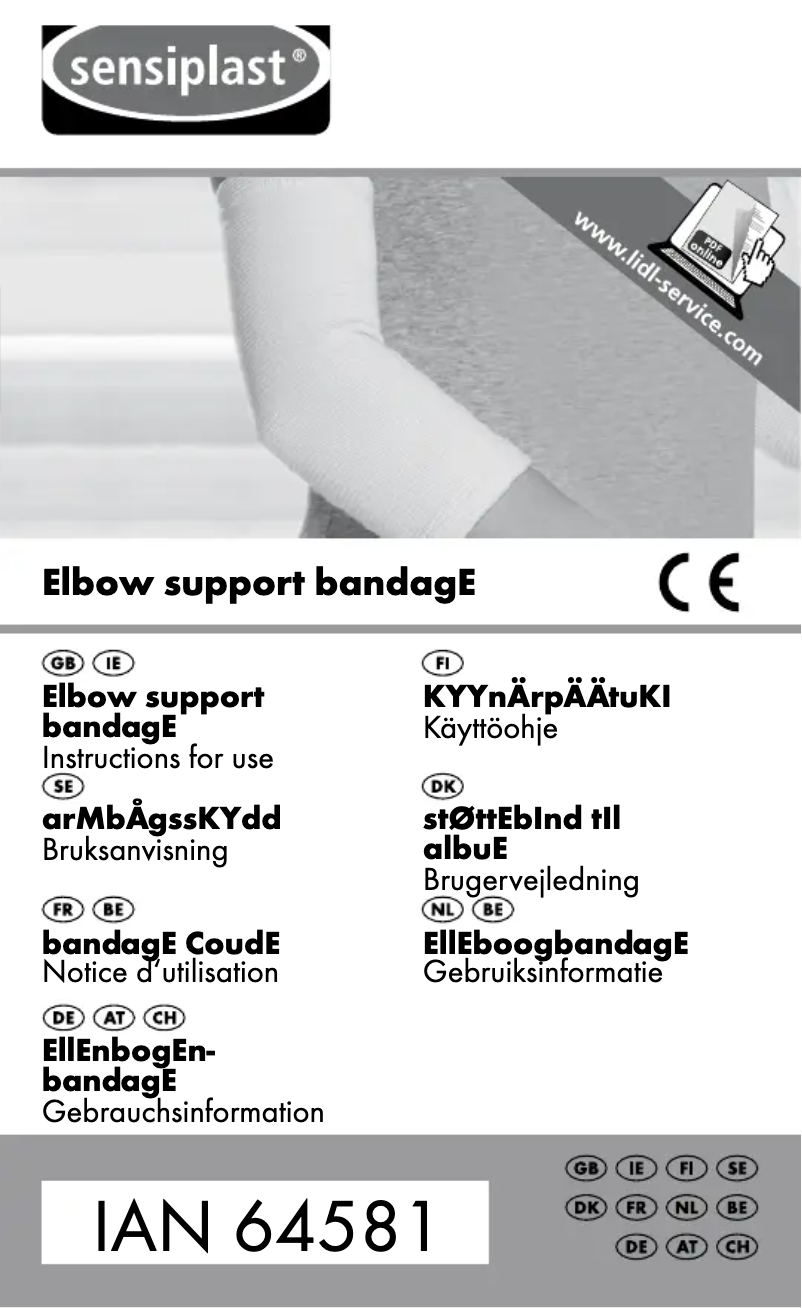 Image de la première page du manuel de l'appareil IAN 64581