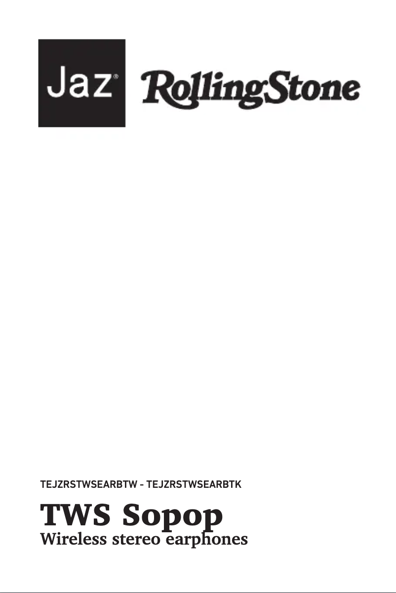 Page 1 de la notice Manuel utilisateur SBS Sopop