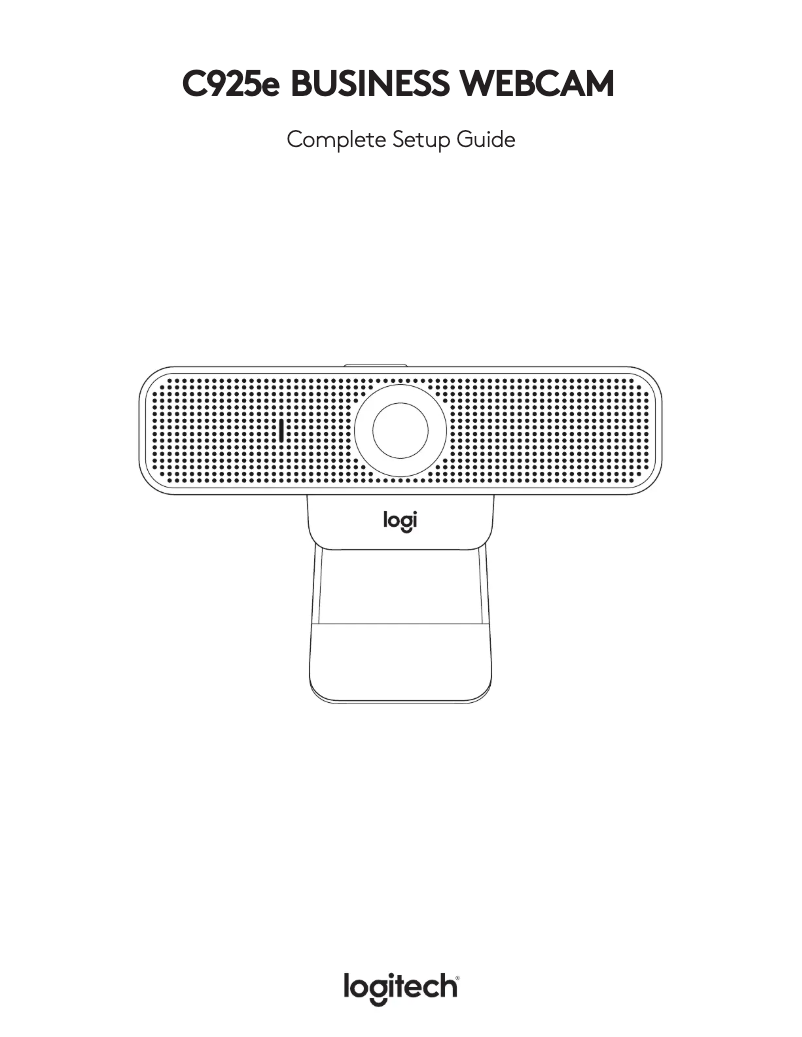 Image de la première page du manuel de l'appareil C925e
