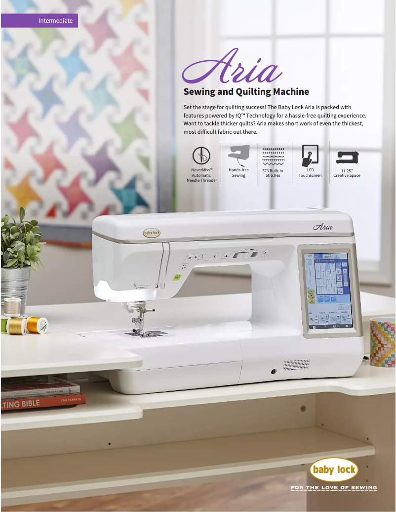 Image de la première page du manuel de l'appareil Aria