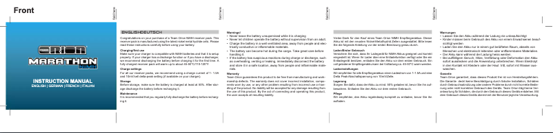 Page 1 de la notice Manuel utilisateur Team Orion ORI12242