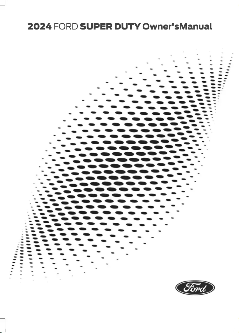 Image de la première page du manuel de l'appareil F-550 (2024)