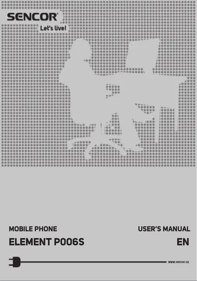 Page 1 de la notice Manuel utilisateur Sencor Element P006S