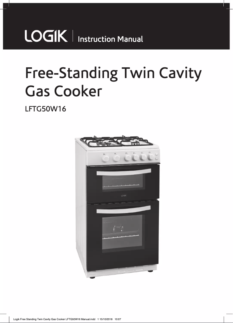 Imagen de la primera página del manual del dispositivo LFTG50W16