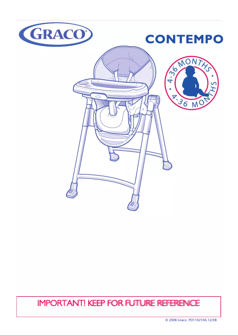 Image de la première page du manuel de l'appareil CONTEMPO