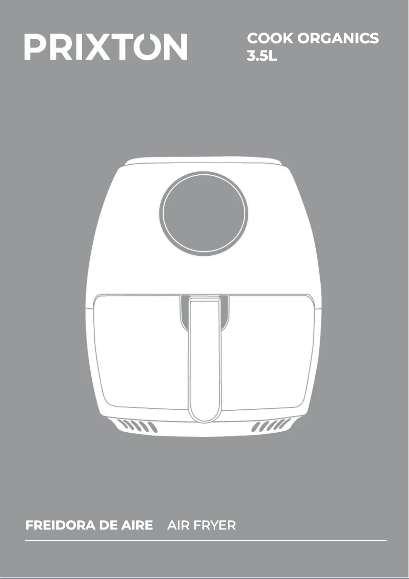 Image de la première page du manuel de l'appareil Cook Organics