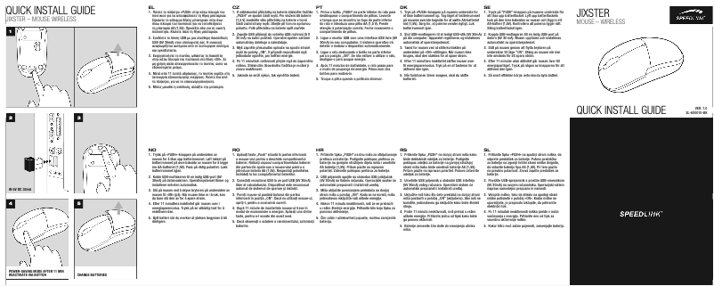 Page 1 of the manual User Manual Speed-Link Jixster SL-630010