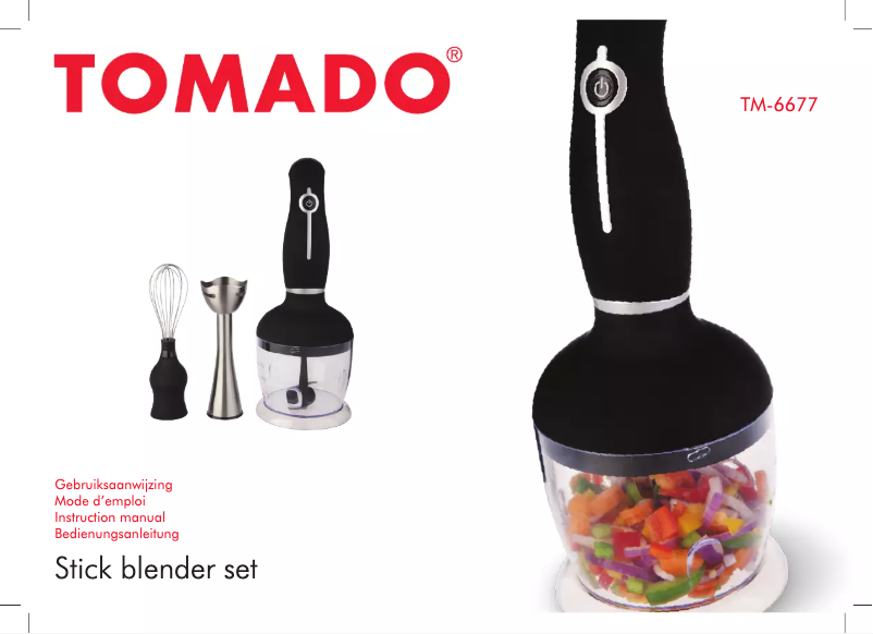 Image de la première page du manuel de l'appareil TM-6677