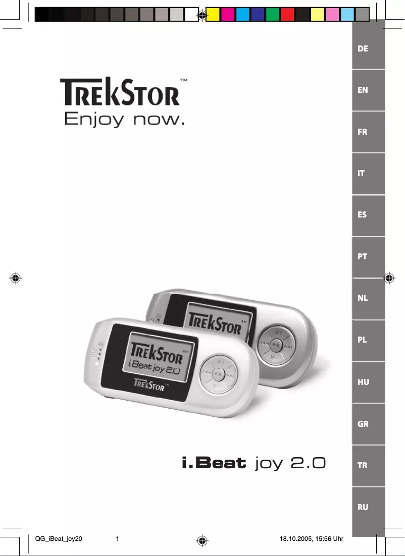 Page n°1 - Manuel utilisateur TrekStor I.Beat joy 2.0