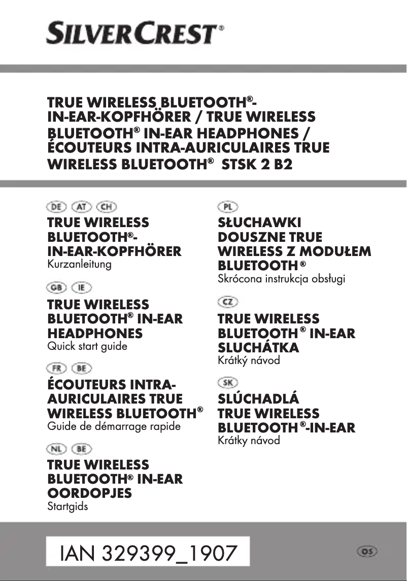 Page 1 de la notice Manuel utilisateur SilverCrest STSK 2 B2